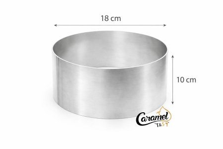 قالب كيك المنيوم قطر 18 سم "رينج 18 سم"