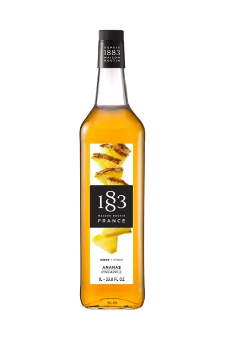 موهيتو"موخيتو" بطعم اناناس حجم 1 لتر شركة 1883 "موهيتو 1883"