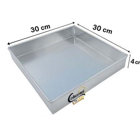 صينية حلويات حجم 30/30 "طول 30 سم و عرض 30 سم"