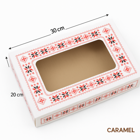 كراتين حلويات سعة نص كيلو 500 غم "الرزمة 50حبة"